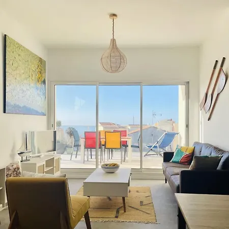 Apartmán Coral - Lumineux Cap D'agde Vue , Idealement Situe Agde